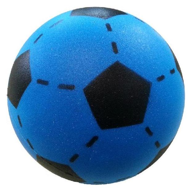 Nobrand Soft Voetbal 20cm Blauw (32680641)