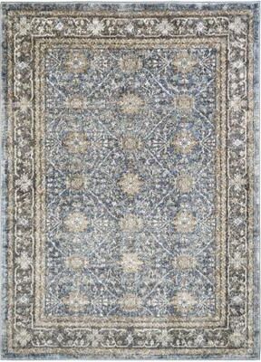 Mayberry Rug Firenze Ava Blue Traditional Oriental Area Rug