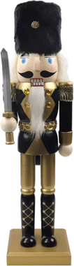 Inspire Picks Classic Tabletop Nutcracker Ornament Festive Holiday Figurine For Home And Garden Decor ll0008
