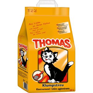 Thomas-Klumpstreu Katzenstreu aus Ton, klumpend, geruchsbindend, 20 Liter