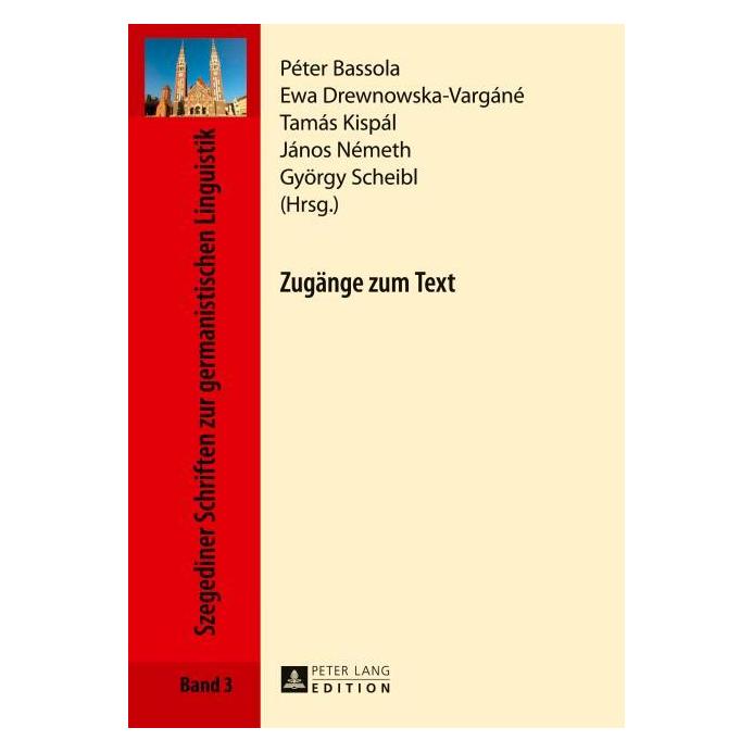 Peter Lang Zugänge zum Text (Deutsch, Hardcover) (67837258)
