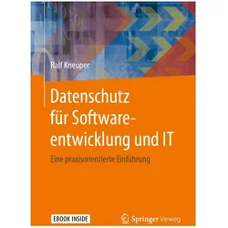 Datenschutz für Softwareentwicklung und IT, Fachbücher von Ralf Kneuper