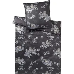 Elegante Satin Bettwäsche »Woodnight« 2195-9 Bettwäsche 135x200 cm / 80x80 cm