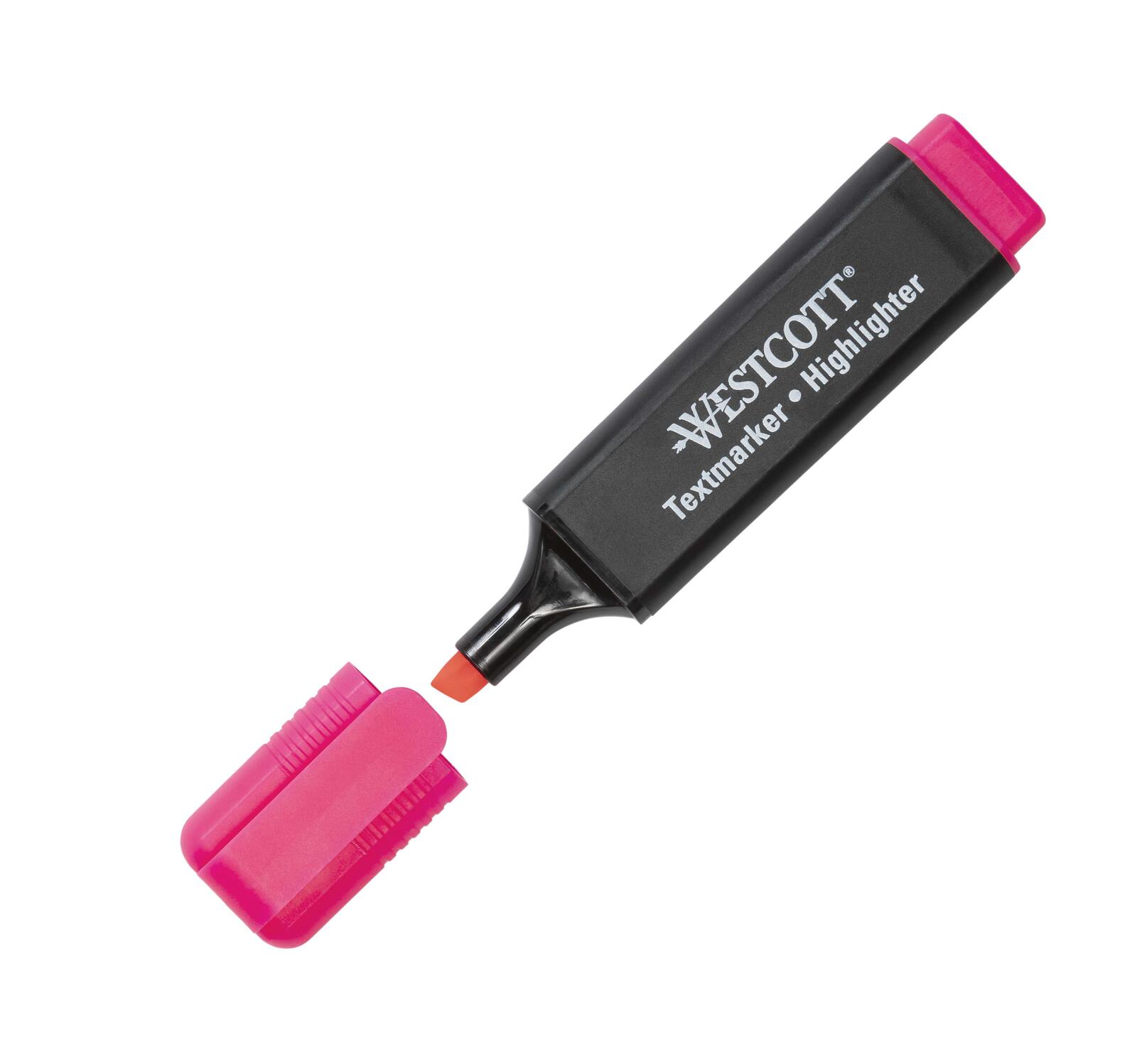WESTCOTT Textmarker Pink E-1743617 00