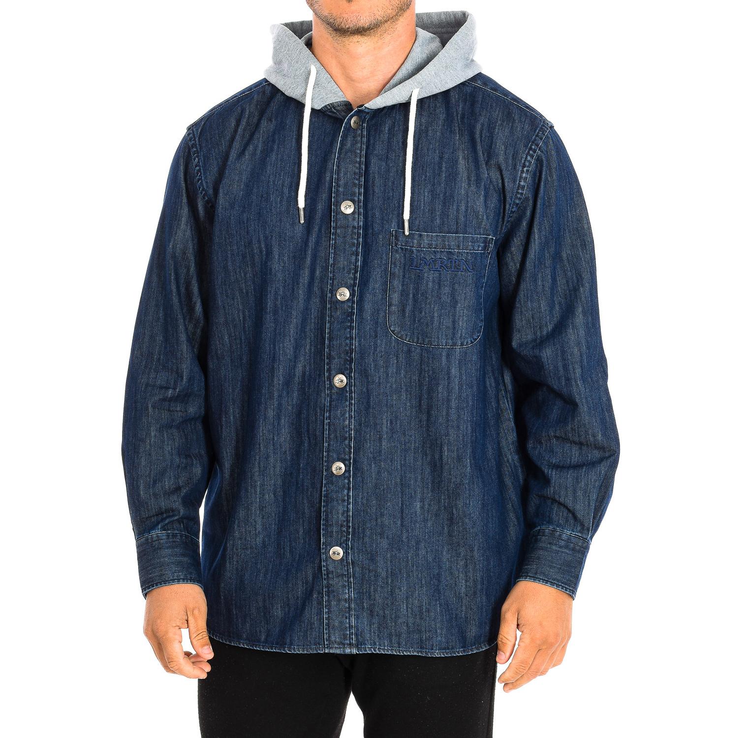 Regular Fit Jacke mit hohem Kragen und verstellbarer Kapuze TMC009-DM081 man