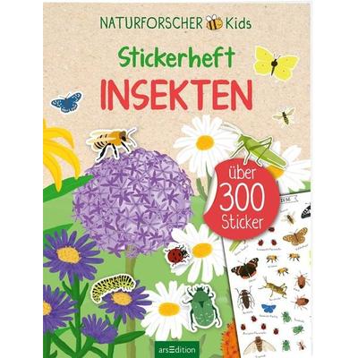 Naturforscher-Kids – Stickerheft Insekten, Taschenbuch von , arsedition, 978-3-8458-5587-5