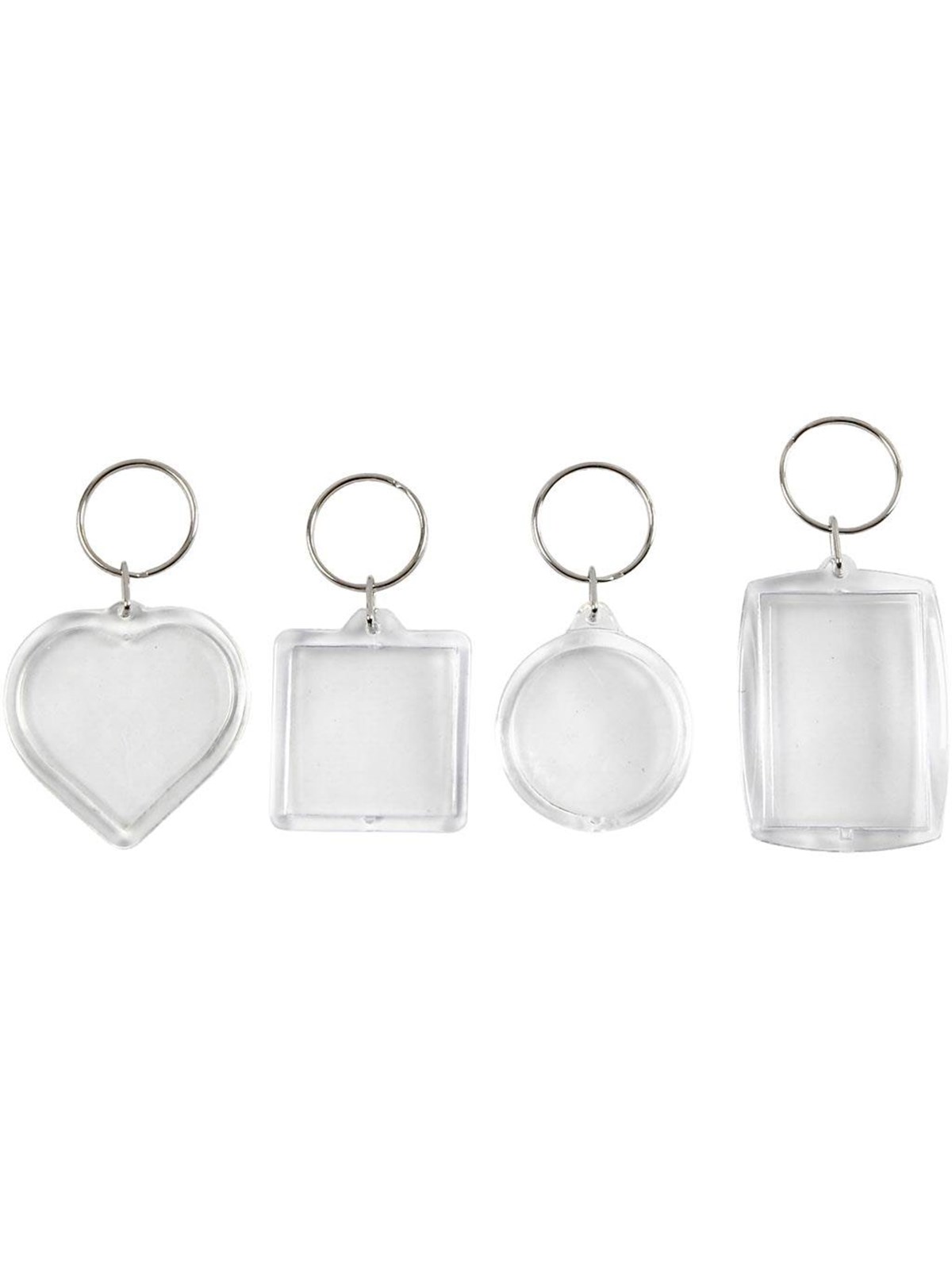 Creativ Company Keychain Shapes 4pcs.