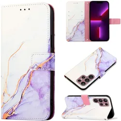 König Design Hülle Handy Schutz für Samsung Galaxy S22 Ultra 5G Case Cover Tasche Wallet Etui (Samsung Galaxy S22 Ultra 5G), Smartphone Hülle, Weiss