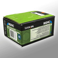 Lexmark Toner 80C2HC0 802HC cyan 80C2HCE