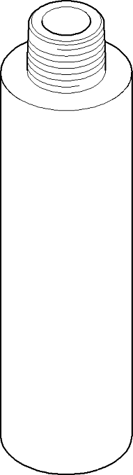 Dornbracht Deckenanbindung 35 mm - 091103080-06 platin matt