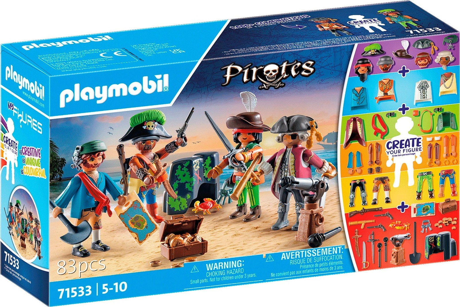Playmobil 71533 My Figures: Pirates