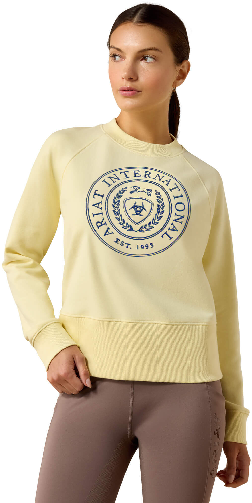 Women's Martine Sweatshirt in Flan, Size: XS by Ariat