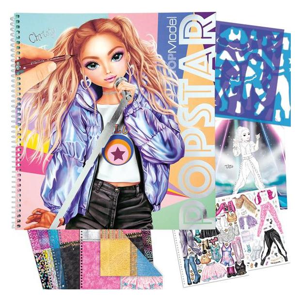 Depesche Malbuch TOPModel POPSTAR (2 Sticker) (70526_4010070637101)