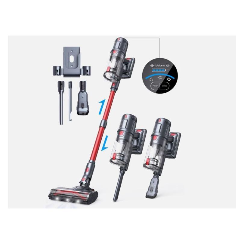 Lubluelu Vacuum cleaner L7 Pro Self-Standing Cordless Stick Vacuum Cleaner 140AW 33KPA Hoover (57617550)