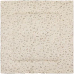 Fillikid Laufgittereinlage Jersey 120x120 cm, beige