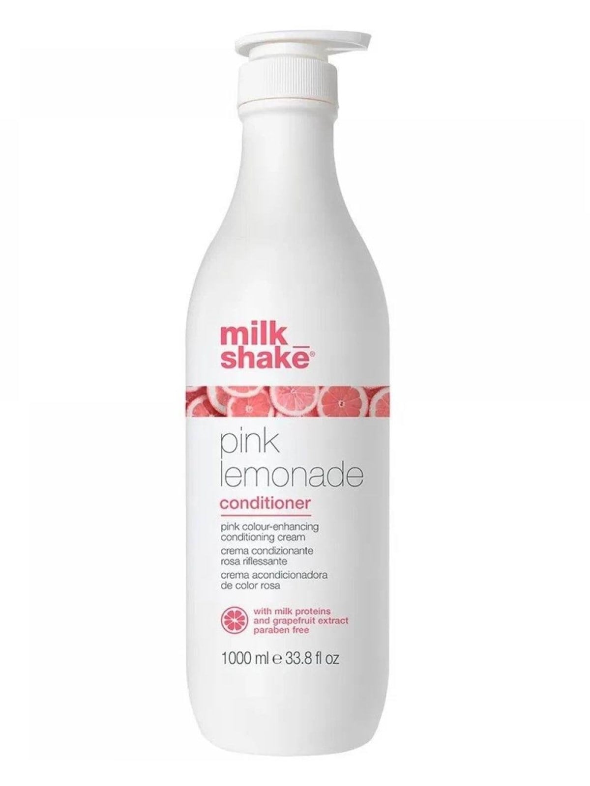 Milk Shake - Pink Lemonade, Milk Proteins, Hair Colour Conditioner, Pink, Colouring, 1000 ml