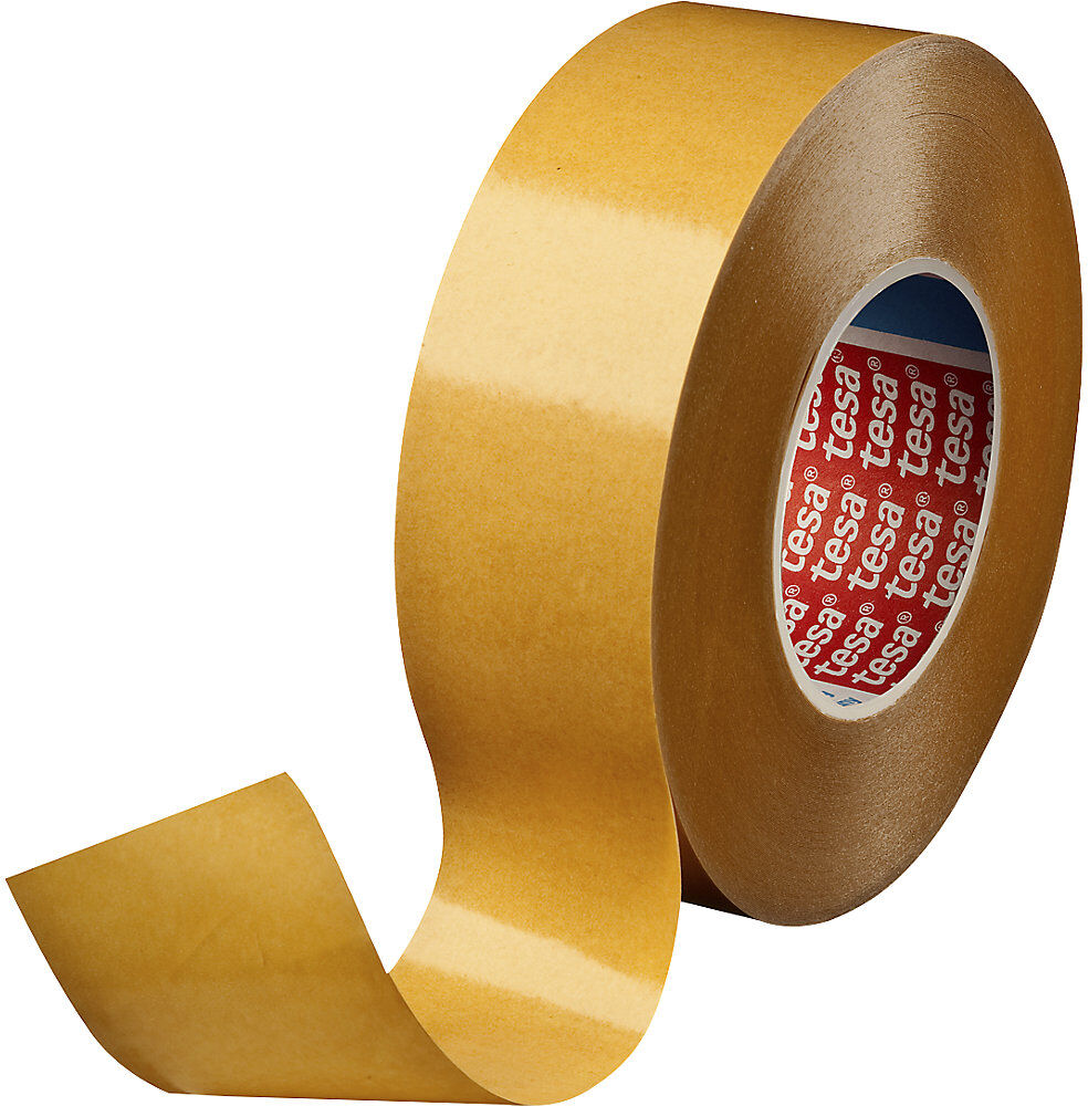 Doppelseitiges Klebeband, tesafix® 4934, VE 48 Rollen, weiß, Bandbreite 25 mm tesa