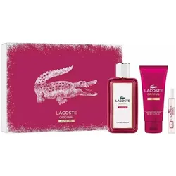 Lacoste, Beauty Geschenkset, Original Intense Eau De Parfum Spray 100ml Set 3 Artikel (Parfum Set)