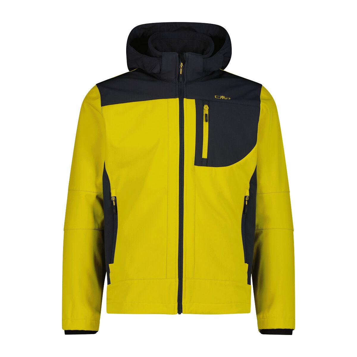CMP MAN Jacket Zip Hood gold green-antracite (02RU) 60 3A01787N-02RU-60
