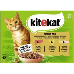 Kitekat MP Marktbox in Gelee 4x1.02 kg