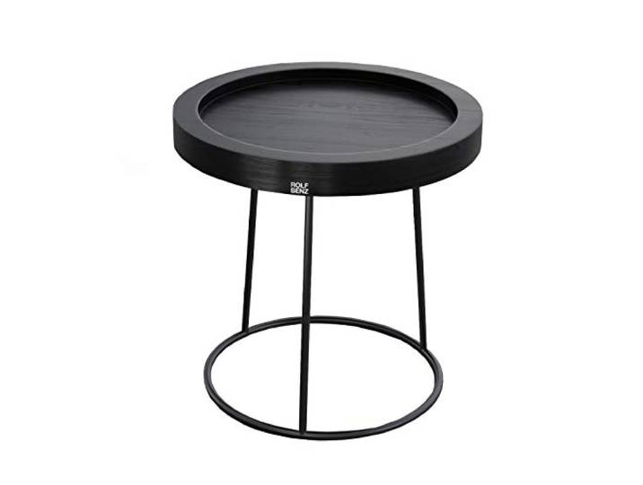 Rolf Benz 978 Beistelltisch, Holz, 45cm schwarz