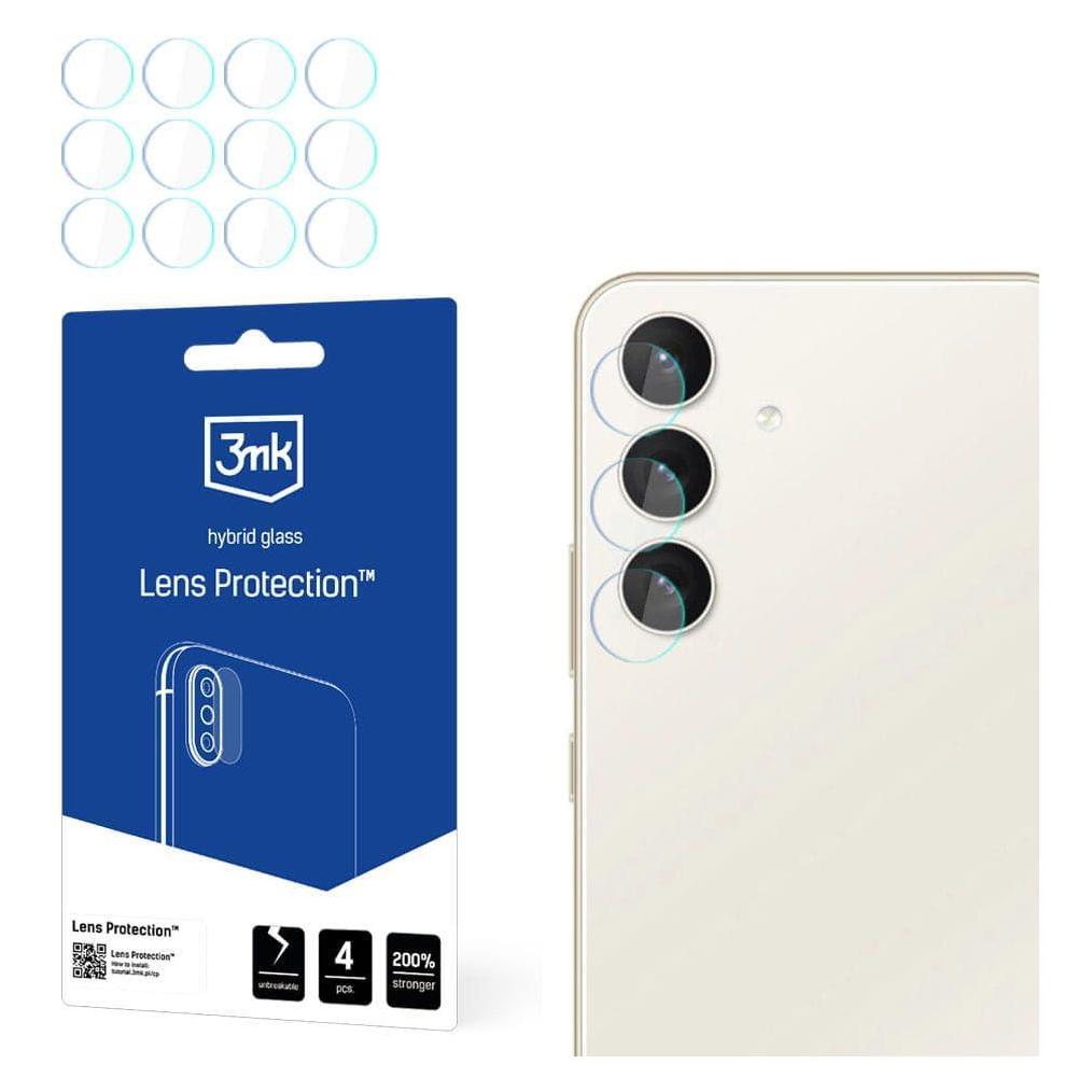 3MK Lens Protect Sam S24 S921 Ochrona na obiektyw aparatu 4szt (1 Stk., Samsung Galaxy S24) (1637320834)