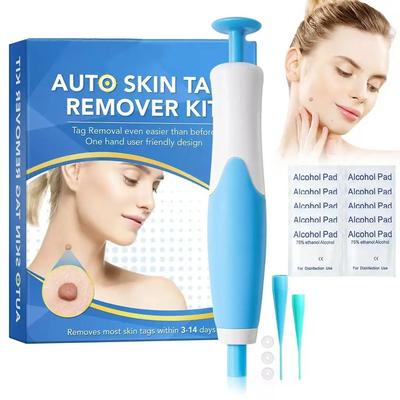 Uplift Essentials 2 in 1 Auto Skin Tag Remover Kit Micro & Large Skin Tag Removal Device Professional Face & Body Care Beauty Tool 2 in 1 Auto Skin Tag Remover Kit Micro & Large Skin Tag Removal Device Professional Face & Body Care Beauty Tool