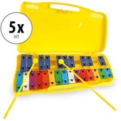 5x SET Classic Cantabile GSG-25 Sopran Glockenspiel chromatisch