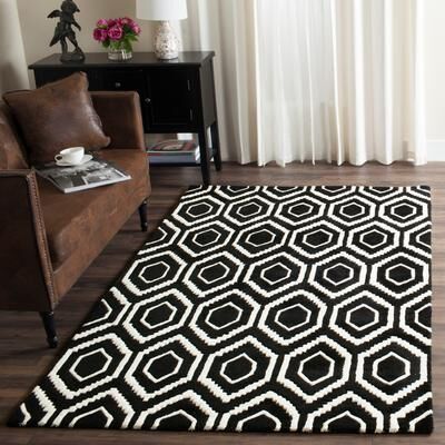 SAFAVIEH Handmade Chatham Alwine Moroccan Modern Wool Rug