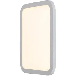 Wofi, Deckenleuchte, Wandleuchte Reev WiZ LED 8,5W Steuerbare Lichtfarbe Silberfarbig dimmbar