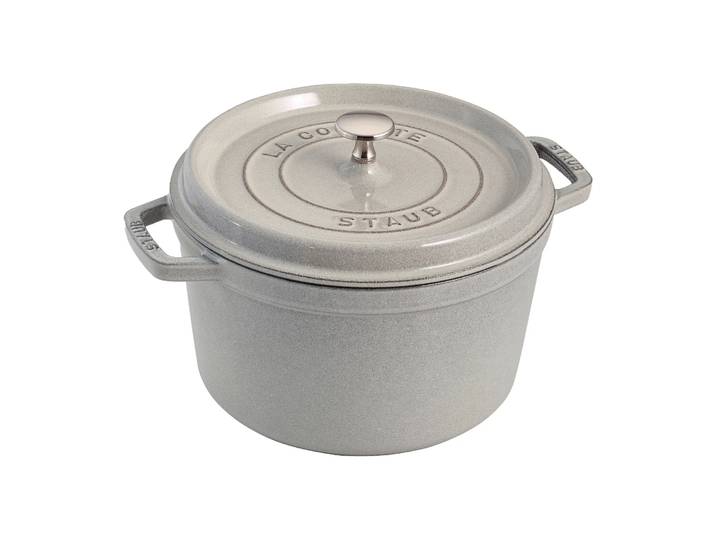 STAUB Staub runder Topf hoch Modell 4,8 L White Truffle