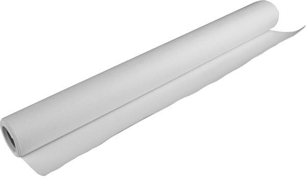 No-Name Malerlærred På Rulle   120cm X 5m   Hvid