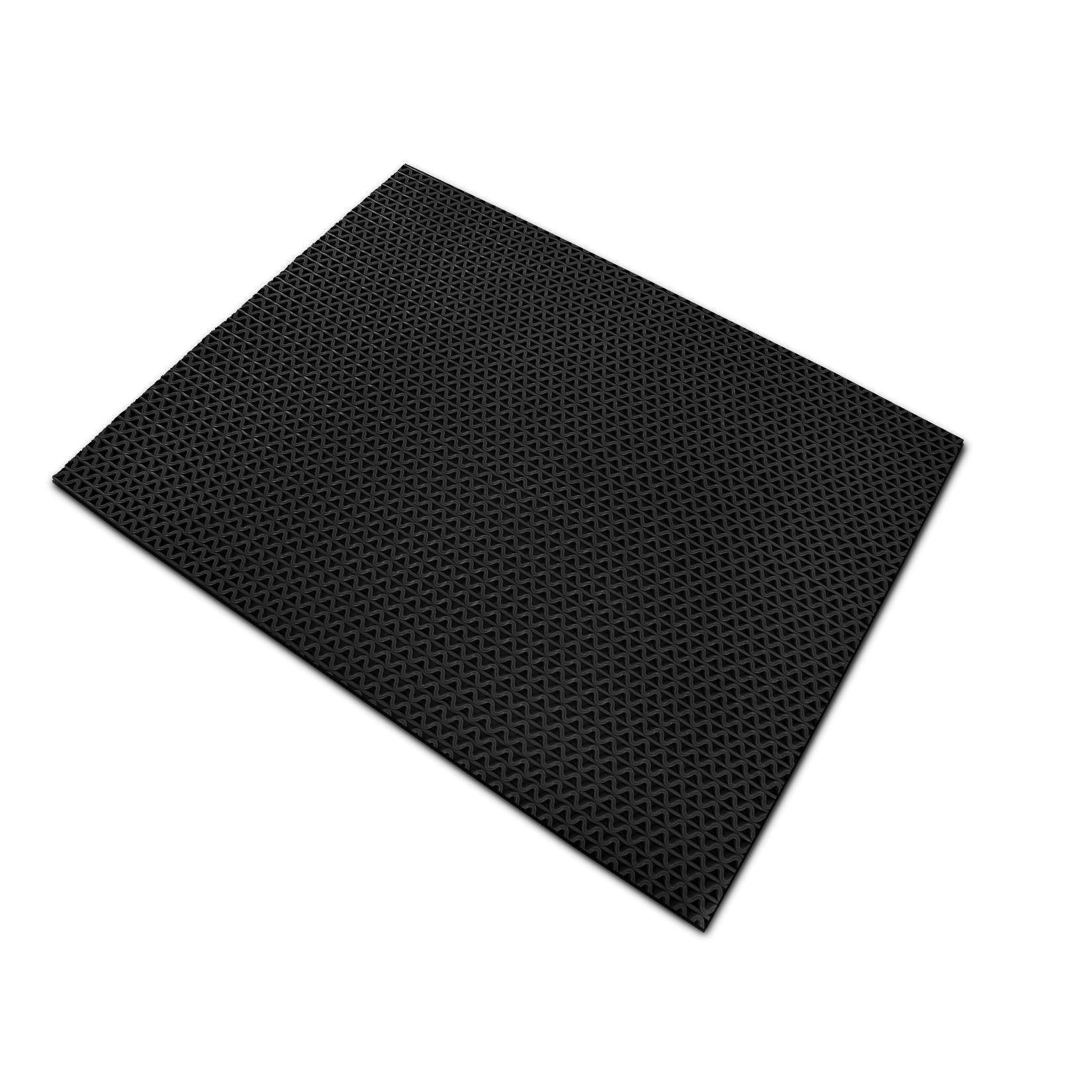 etm Hygienematte Anti-Slip Schwarz