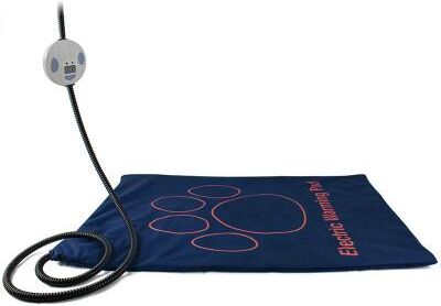 Inspire Essentials Adjustable Electric Pet Heating Pad For Dogs And Cats navy Blue us Plug