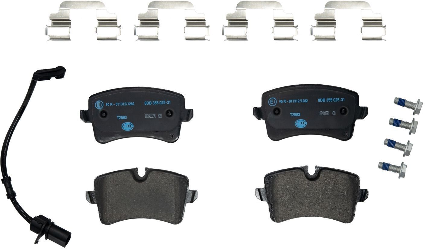 HELLA 8DB 355 025-311 Brake pad set