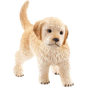 schleich Spielfigur FARM WORLD 16396, ab 3 Jahre, Golden Retriever Welpe, 4,6 x 3,4 cm
