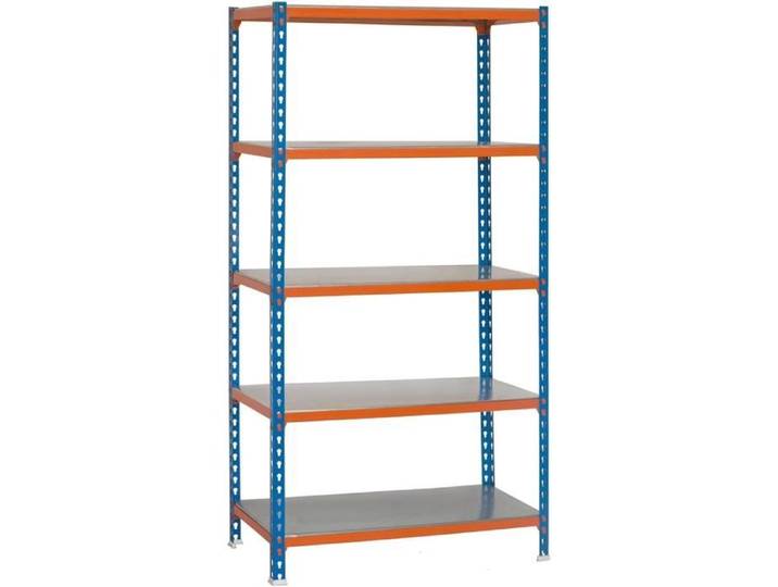 Étagère métallique - SIMON RACK - SimonRack 5 Niveaux - Capacité 200 kg - Dimensions 2000x1100x400 mm