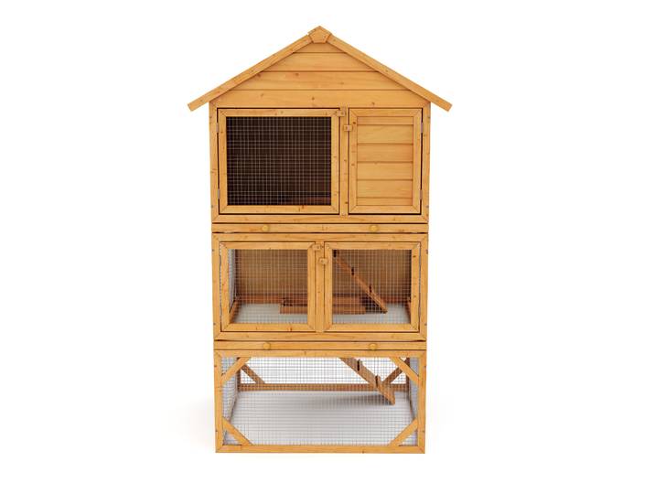 Kaninchenstall HOPPY 95 x 80 x 160 cm