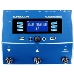 TC Helicon VoiceLive Play, Effektpedal, Blau