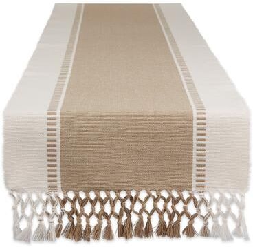 Porch & Den Cree Dobby Stripe Table Runner