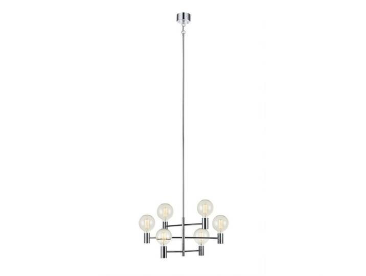 Suspension 6 lumières avec 3 bras orientables métal D62cm