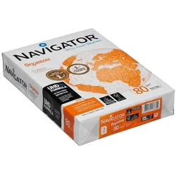 Navigator Kopierpapier DIN A4 Organizer 500 Blatt gesamt weiß