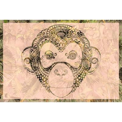 Architects Paper "Atelier 47 Monkey Pattern 1" orientalisch glatt Vlies, Wand, Schräge, Decke