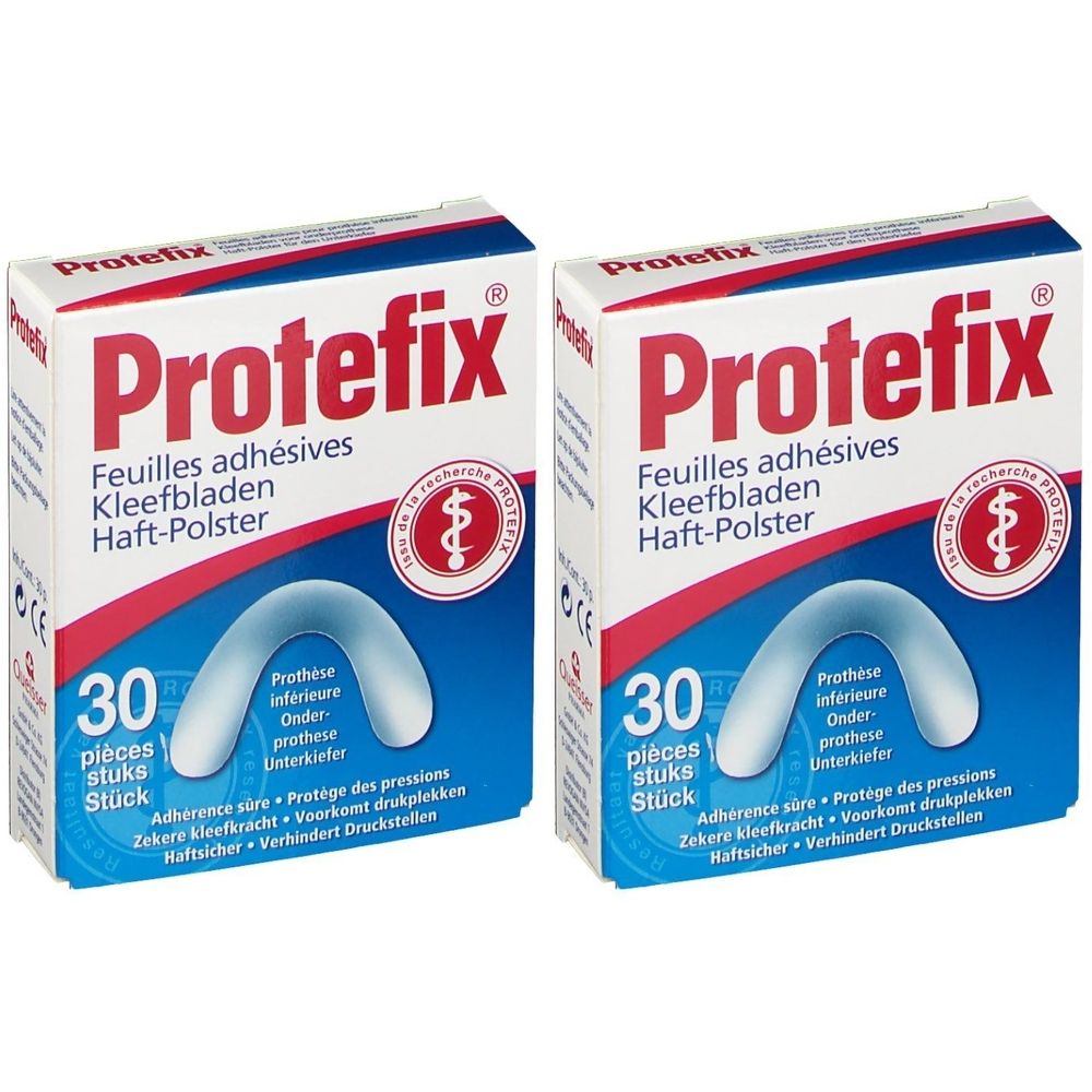 Protefix Kleefbladen Onderprothese x2 2x30 St Zubehör