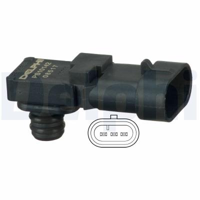 DELPHI Sensor, Saugrohrdruck ps10142 für SMART
