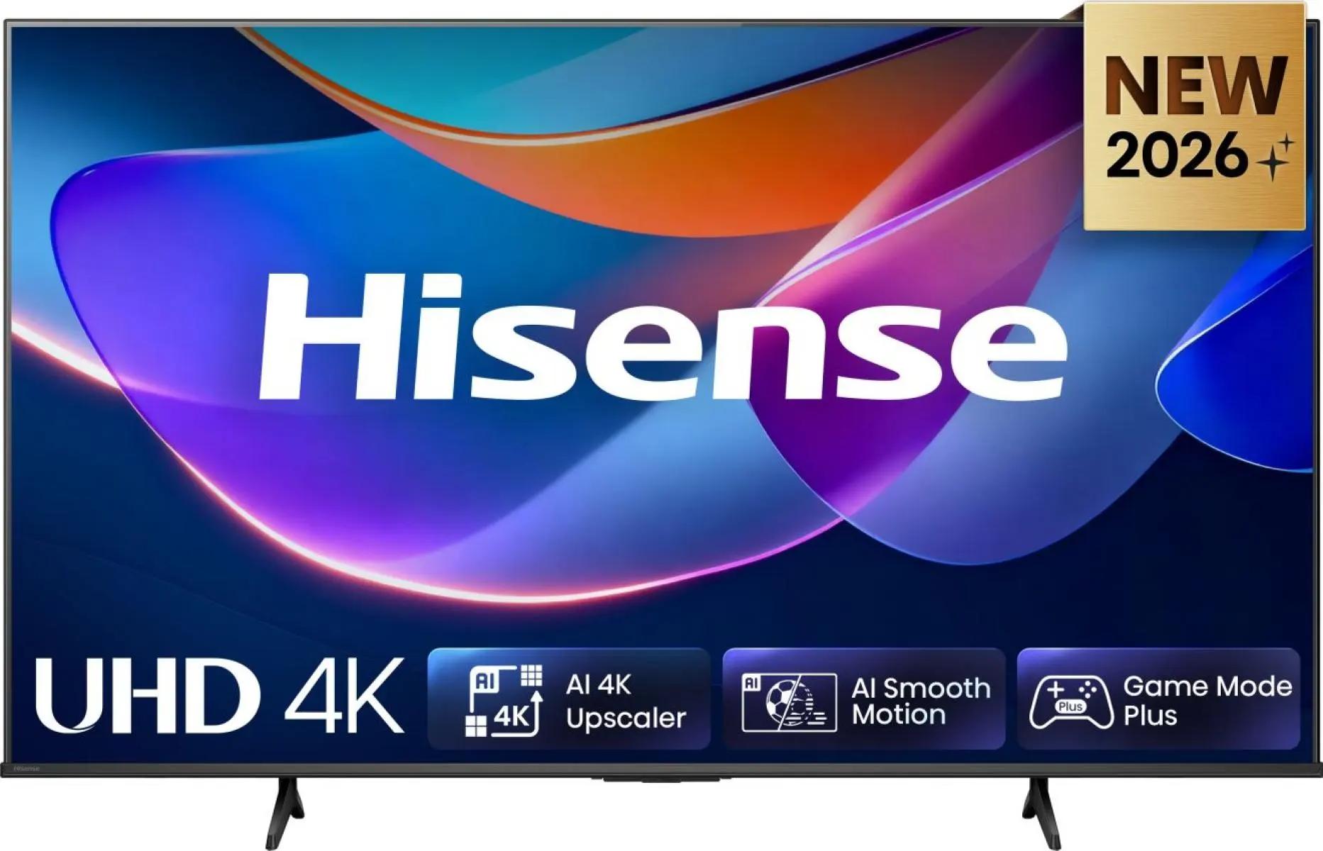Hisense 55A6S - 55 Zoll 4K UHD Smart TV - 60 Hz - Dolby Vision - HDR10+ - Game Mode Plus - VIDAA
