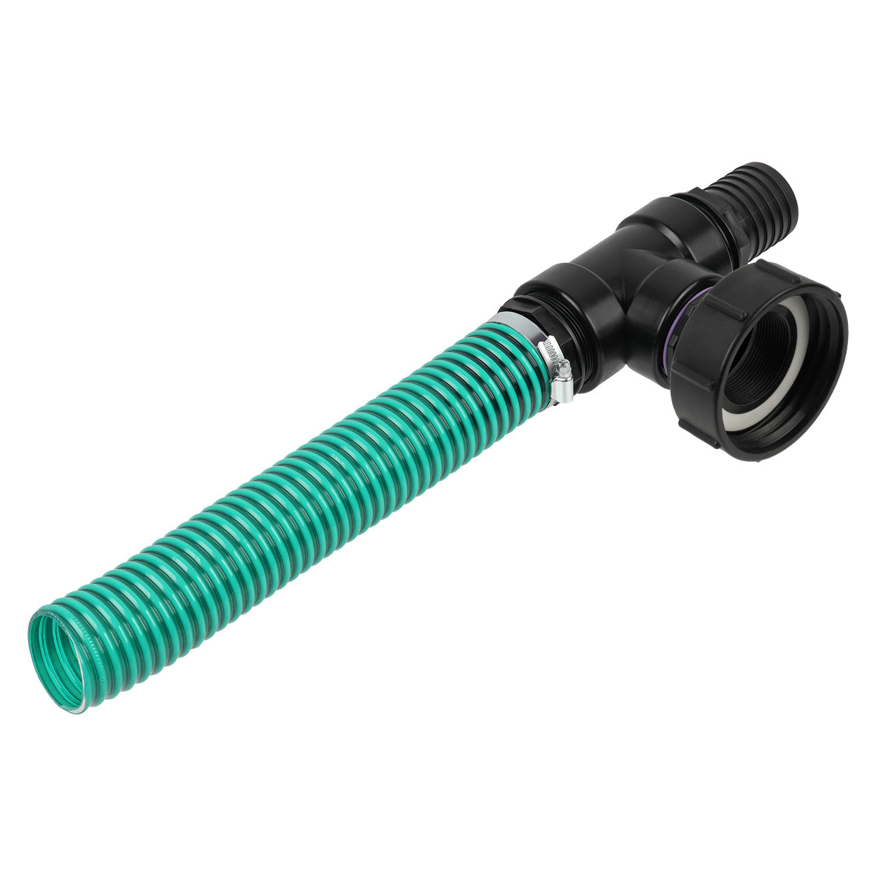 REKUBIK IBC Adapter S100x8 - 1 IBC Erweiterung Tankverbindung Schlauch 50mm (2")