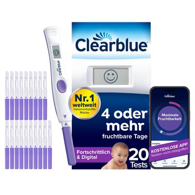 Clearblue Ovulationstest fortschrittlich & digital 20 St Test