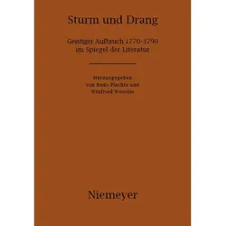 Sturm und Drang, Fachbücher von Bodo Plachta, Winfried Woesler
