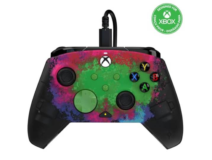 PDP Xbox REMATCH GLOW Wired controller - Space Dust